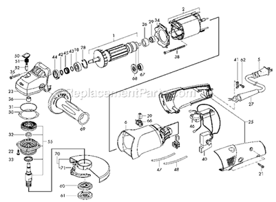Part Location Diagram of 304921 Porter Cable Clamp
